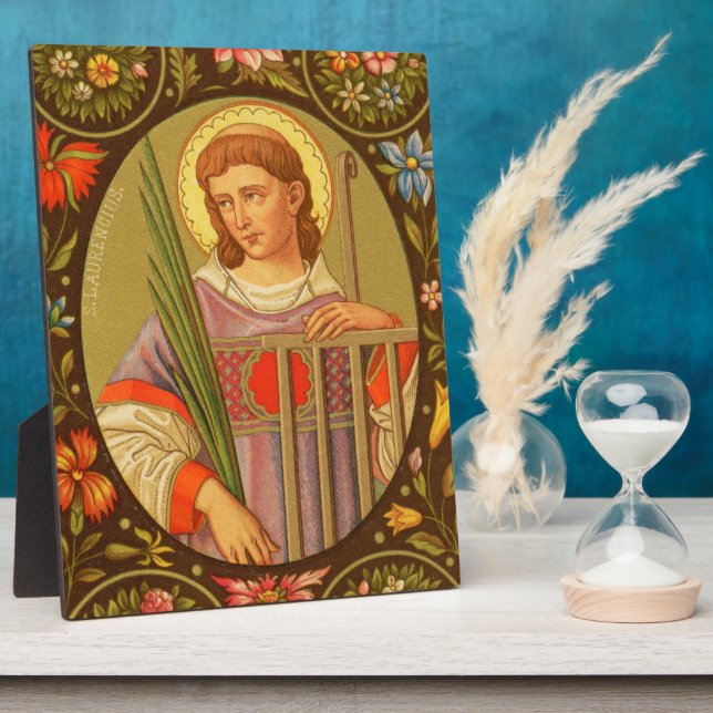 St. Lawrence (PM 04) 8"x10" Plaque 2 With Easel (Side)
