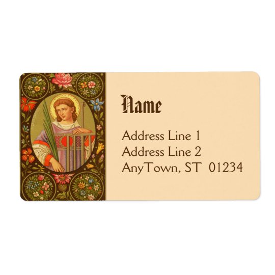 St. Lawrence (PM 04) Full Bleed Ship Label #2c Shipping Label