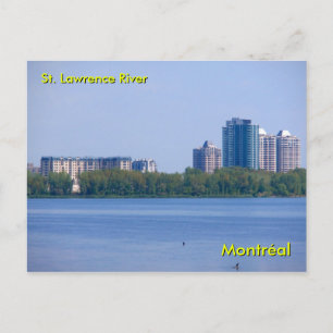 St. Lawrence River Postcard
