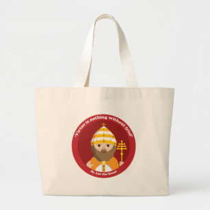 St. Leo the Great Large Tote Bag