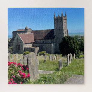 St Leonards Church Hythe from above Jigsaw Puzzle