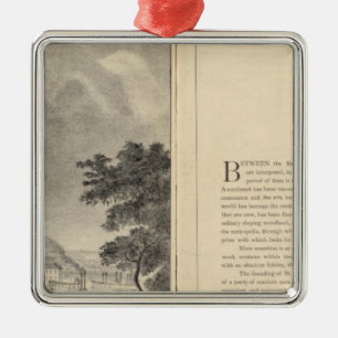 St. Louis, 1832 Metal Tree Decoration