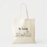 St. Louis Arc Vacation Drawing Vacation Art Travel Tote Bag<br><div class="desc">Celebrate a land rich in heritage! Our St. Louis Arc Vacation Drawing Vacation Art Travelling Design captures the essence of this historic place. The St. Louis Arc Vacation Drawing Vacation Art Travelling Design is perfect for your favourite Zazzle products. The St. Louis Arc Vacation Drawing Vacation Art Travelling Design is...</div>