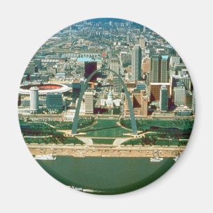 St. Louis Arch and Skyline Magnet