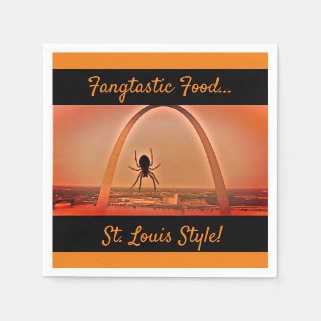 St Louis Arch  -Cocktail & Party Napkins (Front)