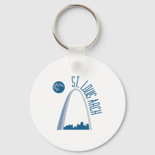 St. Louis Arch Key Ring