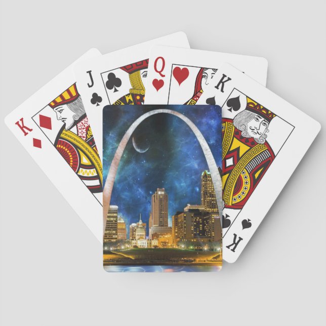St Louis Arch Playing Cards (Back)