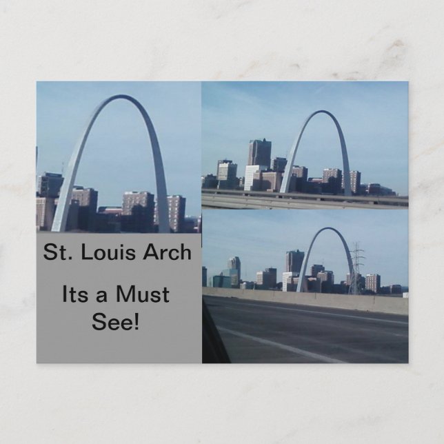 St. Louis Arch Postcard (Front)
