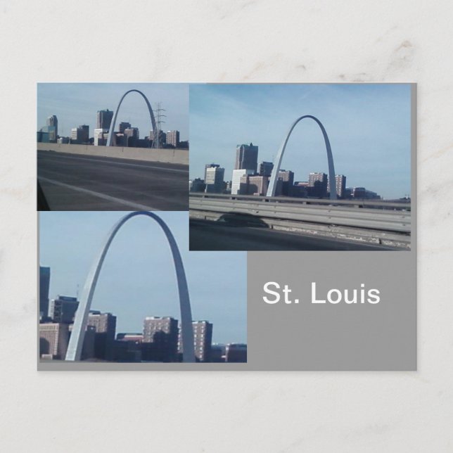St. Louis Arch Postcard (Front)
