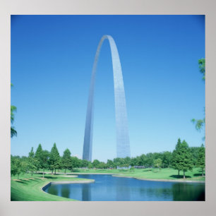 ST. LOUIS ARCH POSTER