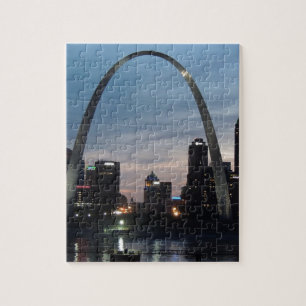 St Louis Arch Skyline Jigsaw Puzzle