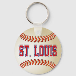 ST. LOUIS BASEBALL KEY RING