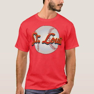 St Louis Baseball Vintage Baseball Team Gift T-Shirt