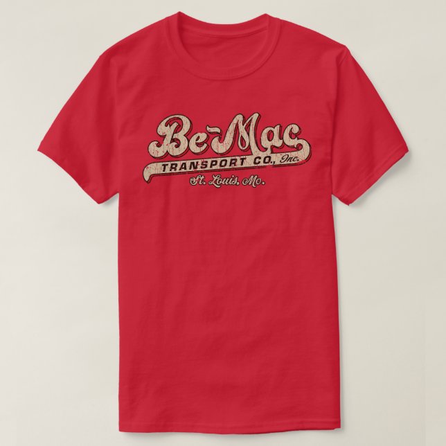 St Louis BeMac Transport Company T-Shirt (Design Front)