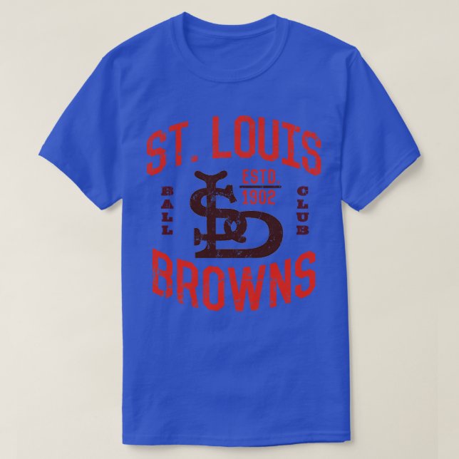 St Louis Browns 2 T-Shirt (Design Front)