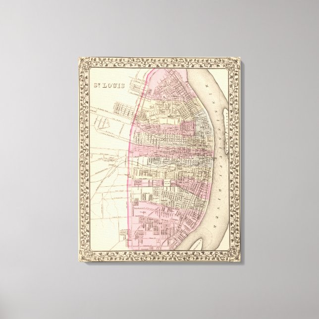 St Louis Canvas Print (Front)