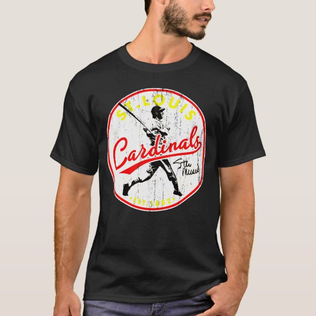 St. Louis Cardinalsss Stan Musial T-Shirt (Front)