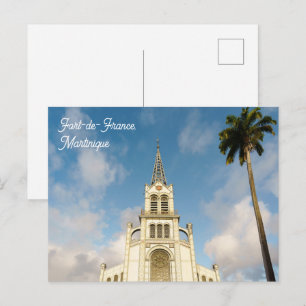 St. Louis Cathedral, Fort-de-France, Martinique Postcard