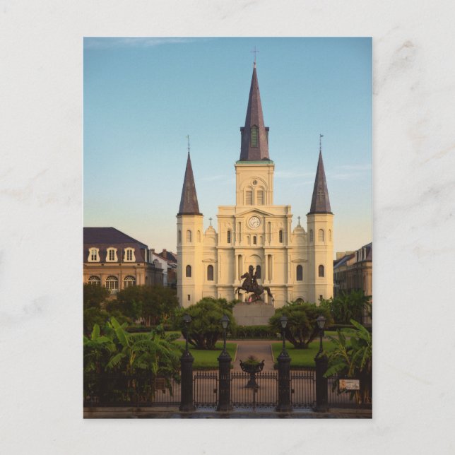 St. Louis Cathedral New Orleans Postcard (Front)