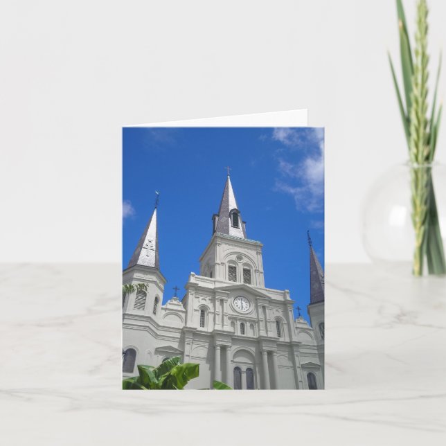St. Louis Cathedral Note Card (Front)