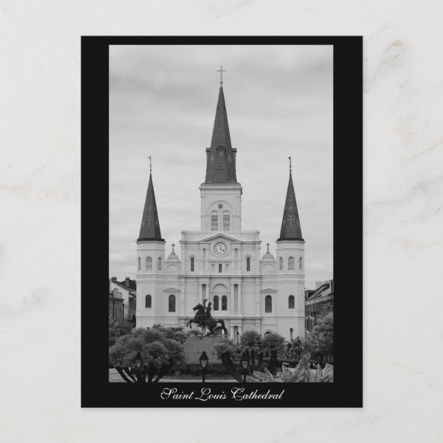 St. Louis Cathedral Postcard (Front)