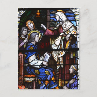 St. Louis Cathedral Stained Glass Postcard