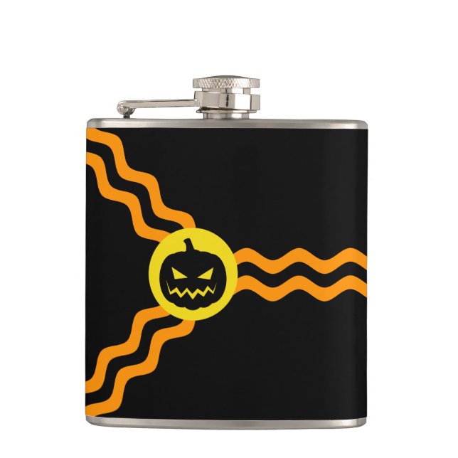 St. Louis City Flag Halloween Flask (Front)