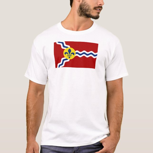 St. Louis city flag T-Shirt (Front)