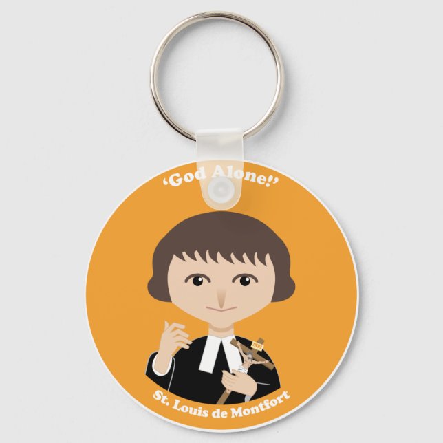 St. Louis de Montfort Key Ring (Front)