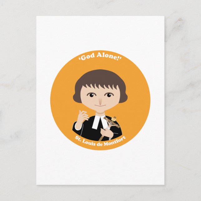 St. Louis de Montfort Postcard (Front)