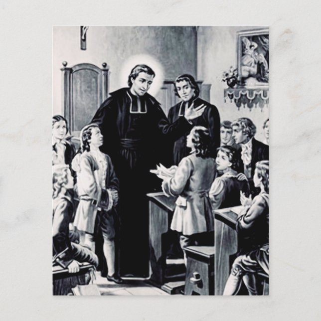 St. Louis de Montfort - True Devotion to Mary Art (Front)