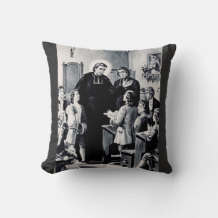 St. Louis de Montfort - True Devotion to Mary Art Cushion