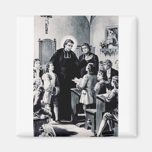 St. Louis de Montfort - True Devotion to Mary Art Magnet