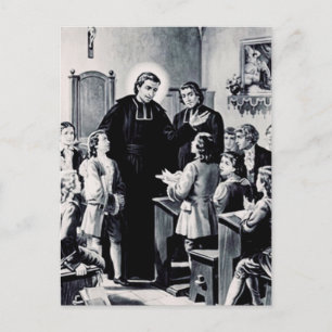 St. Louis de Montfort - True Devotion to Mary Art Postcard