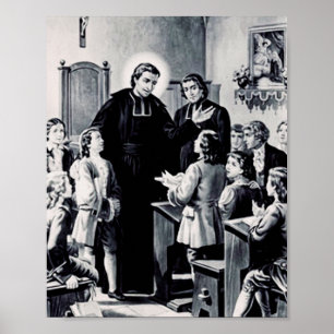 St. Louis de Montfort - True Devotion to Mary Art Poster