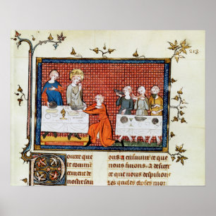 St. Louis Feeding,'Life and Miracles St. Poster