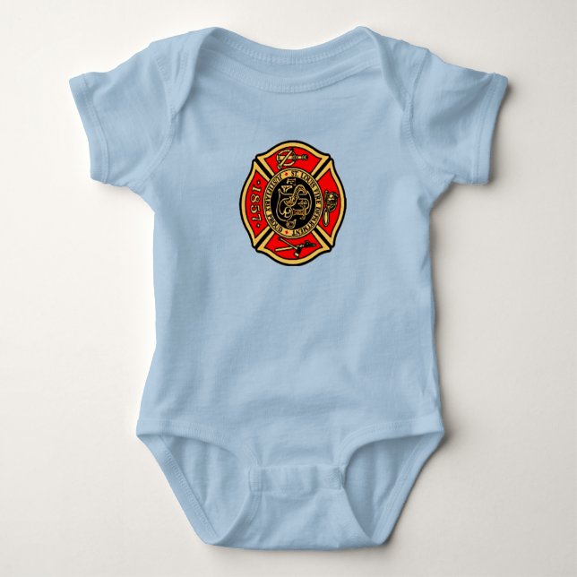 St. LOUIS FIRE DEPARTMENT Baby Bodysuit (Front)