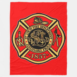 St. LOUIS FIRE DEPARTMENT. Fleece Blanket