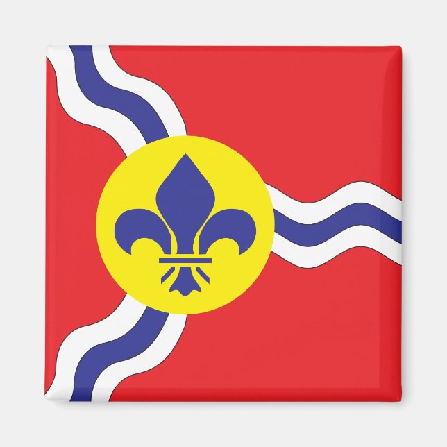 St. Louis flag Magnet (Front)
