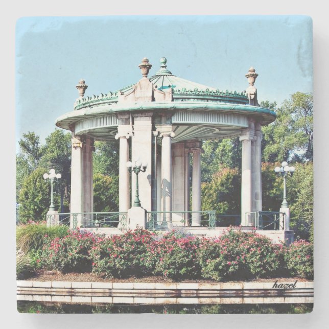 St. Louis, Forest Park, Forest Park St Louis, Stone Coaster (Front)