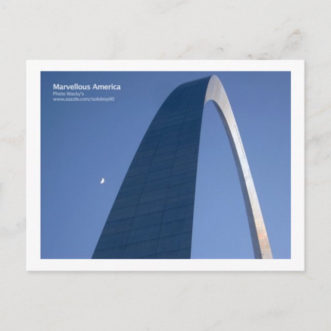 St. Louis Gateway  Arch Postcard (Front)