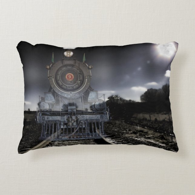 St. Louis Ghost Train Decorative Cushion (Front)