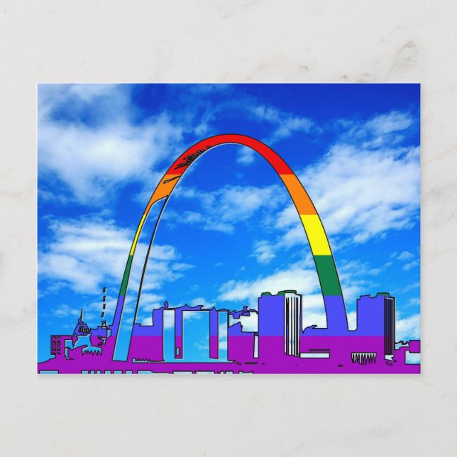 St. Louis GLBT Pride Postcard (Front)