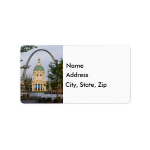 St Louis History Label