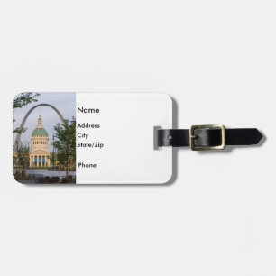 St Louis History Luggage Tag