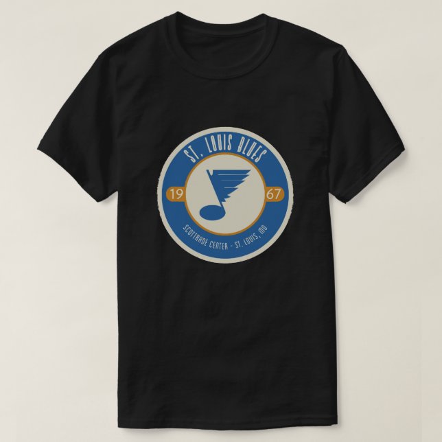 St. Louis Hockey Blues T-Shirt (Design Front)