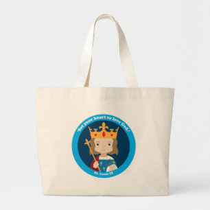 St. Louis IX Large Tote Bag
