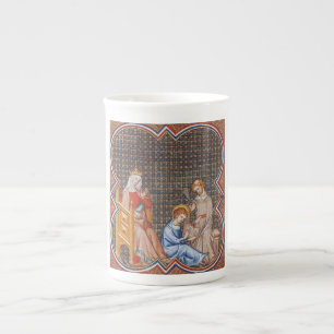 St. Louis IX of France Patron of Kings Art Bone China Mug
