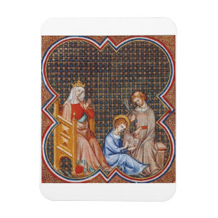 St. Louis IX of France Patron of Kings Art Magnet