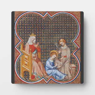 St. Louis IX of France Patron of Kings Art Plaque